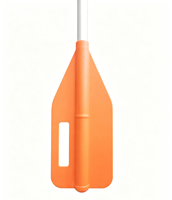 Pagaie d'urgence universelle télescopique en alliage d'aluminium - Pagaie pliable pour kayak pour lacs et rivières - Accessoire de sécurité pour bateau