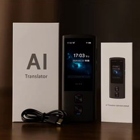 Traducteur IA intelligent portable instantané couleur Wi-Fi avec écran en alliage d'aluminium de 3,0 pouces pour la traduction vocale et photo hors ligne
