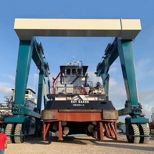 300 טון 400 טון 500 טון נייד להרים סירה ימית נסיעות להרים סירה הרמה מחיר מנוף - Product Image 3