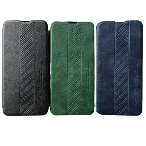 Funda de cuero en relieve a prueba de golpes funda de teléfono con tapa Simple para protección de lente X20X2 Funda de cuero de lujo a prueba de golpes - Product Image 2