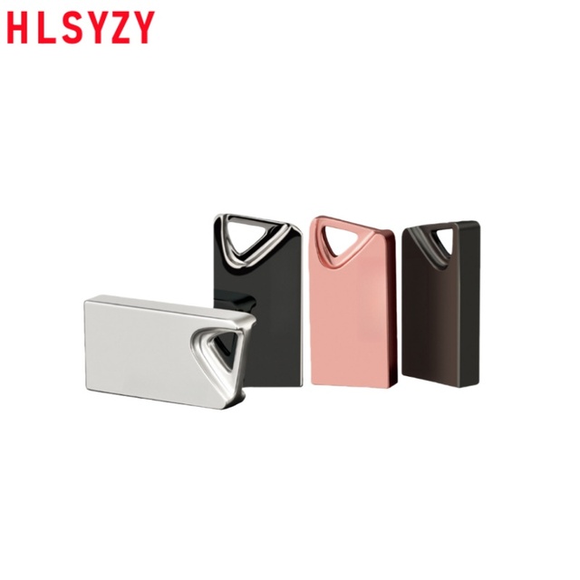 Wholesale Mini Geometric Metal USB Flash Drive - Compact Design Custom Logo USB Stick Bulk for Portable Business Gifts