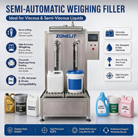 Machine de remplissage d'huile lubrifiante 2L pour bouteilles, machine de remplissage de jus et d'eau minérale pour petites bouteilles en plastique