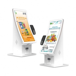 Portrait/landscape Display Mode Column/desktop Self Ordering Kiosk All in One Industrial Touch Panel <b>Pc</b> Pos <b>Stand</b> Self Kiosks - Product Image 1