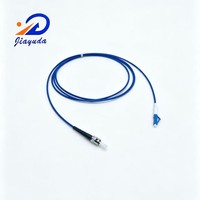 Câble de raccordement en fibre optique blindé en spirale en acier inoxydable robuste, résistant aux rongeurs, G.657A2 G.657A1 G.652D, connecteurs LC SC ST FC sélectionnables