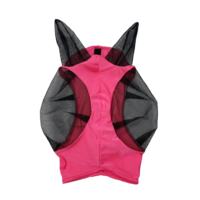 Masque anti-mouches pour chevaux en maille de nylon respirante avec protections d'oreilles pour l'équitation estivale, couleurs personnalisables, vente en gros