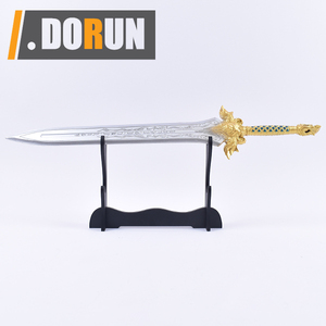 Accessoire d'halloween en mousse PU de 31.5 pouces, épée de Kirito Kirigaya Kirigaya <span class=keywords><strong>Kazuto</strong></span> Cosplay d'halloween Yuuki Asuna épée noire - Product Image 3