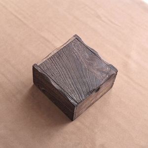 Wholesale Custom Square <b>Sliding</b> Lid Natural Wooden Box <b>Small</b> Jewelry Storage Box - Product Image 3