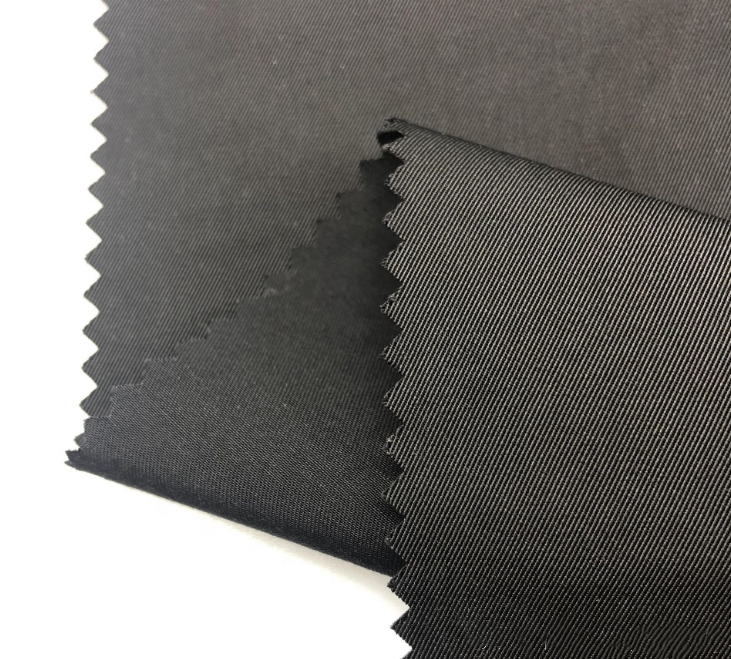 Однотонная и саржевая ткань из смеси полиэстера и хлопка для повседневной куртки