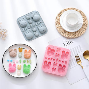 Moule en silicone à thème <span class=keywords><strong>de</strong></span> lapin mignon <span class=keywords><strong>de</strong></span> pâques, goutte <span class=keywords><strong>de</strong></span> colle, gâteau <span class=keywords><strong>de</strong></span> bonbons au <span class=keywords><strong>chocolat</strong></span> fait <span class=keywords><strong>maison</strong></span>, moule à Pudding - Product Image 1