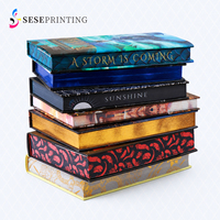 Édition collector : Impression de livres reliés avec tranches dorées, coffret et reliure cousue, personnalisable OEM