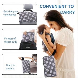 Muestra gratuita: Almohadillas y tapetes de lactancia mejorados para bebés, inteligentes, de una pieza y portátiles, ideales para el reemplazo de pañales al por mayor. - Product Image 4