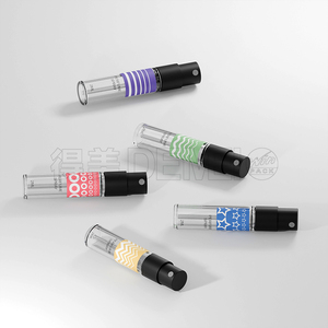 Chai xịt <span class=keywords><strong>mini</strong></span> thủy tinh cao cấp 2ML có thể nạp lại, thiết kế tùy chỉnh OEM, với vòi xịt nhựa dùng cho mỹ phẩm, nước hoa - Product Image 4