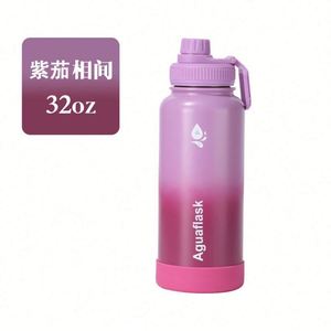 Botella de Agua Deportiva Portátil de Acero Inoxidable 304 con Color Degradado, 30 oz, Ecológica, de Gran Capacidad y Aislada - Product Image 5