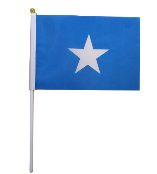 Bandiera dell'onda della mano Somali