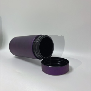 Bocaux en plastique HDPE chromé vides de 4 oz, 12 oz, 16 oz, 24 oz avec couvercle à vis, contenants alimentaires sécurisés pour compléments alimentaires et poudre de protéines - Product Image 2