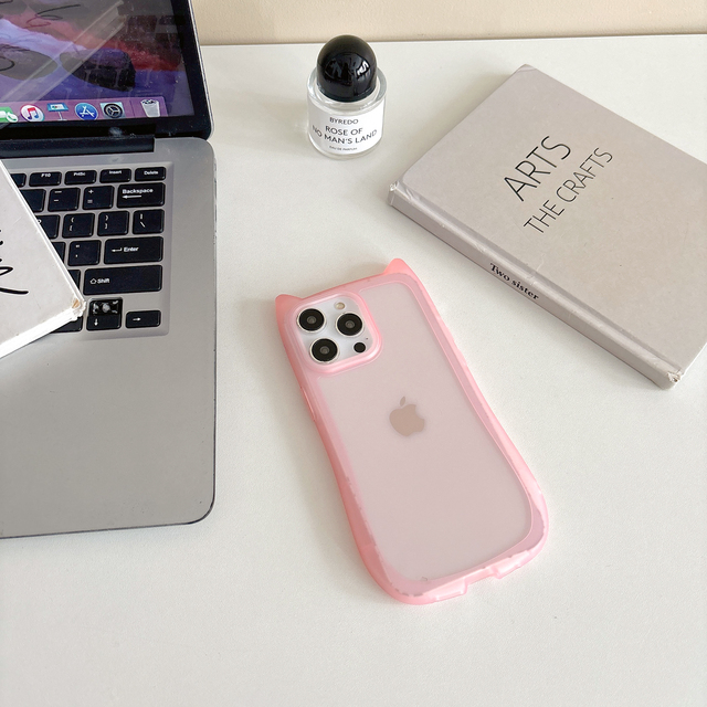 Frosted Cute cat Phone Case for iphone 17/16/15/14/13/12/11/pro/promax/XR/XS/XS MAS protection case