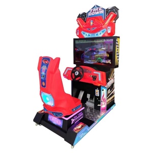 เครื่องเล่นเกม LCD Claw ยอดนิยม รุ่น 1-Year Entertainment หน้าจอ 22 นิ้ว HD พร้อมระบบเล่นเกม Bill 6 2024 Outrun Home Race Simulator - Product Image 3