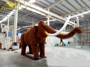 Animales <span class=keywords><strong>de</strong></span> arte oceánico, animales <span class=keywords><strong>de</strong></span> tamaño real, modelo <span class=keywords><strong>de</strong></span> simulación <span class=keywords><strong>de</strong></span> Mamut lanoso - Product Image 3