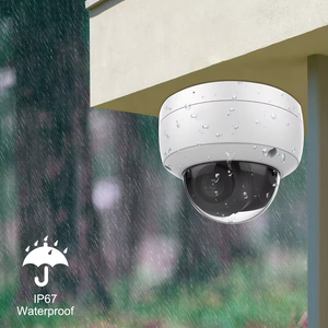 4MP POE-Kamera CCTV-Dome mit KI-Menschen- und Fahrzeugerkennung, Eingebautem Mikrofon, Tonalarm, Nachtsicht, IP67 Wasserdicht, SD-Kartensteckplatz - Product Image 5