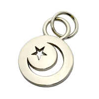 Breloques personnalisées gravées avec logo sur mesure pour bracelet