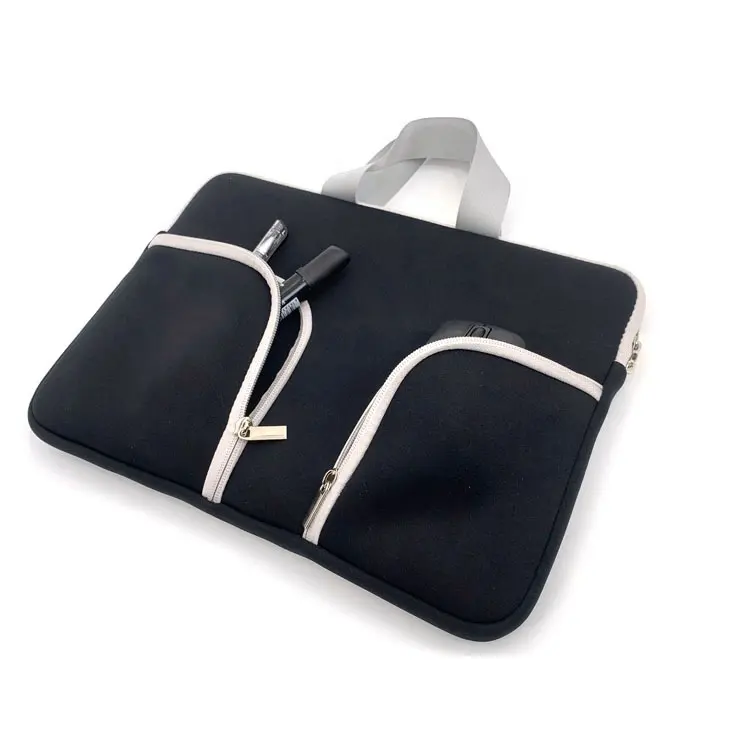 Groothandel Prijs Oem Business Factory Aangepaste Logo Afdrukken Luipaard Neopreen Laptop Sleeve Laptop Cover Pad Sleeve Case