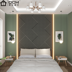 Nhà Cung Cấp Nhà Máy Akupanel Bằng Gỗ Slat Tấm Tường Trần Gỗ Mô Hình Gỗ Sồi <span class=keywords><strong>MDF</strong></span> Acoustic Bằng Gỗ Slat Cách Âm Tường Hội Đồng Quản Trị - Product Image 1