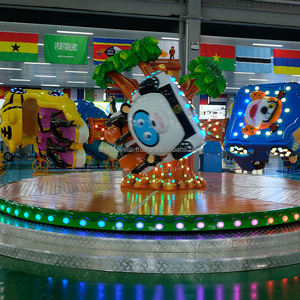 Columpios de Aventura con Diseño de Animales de Dibujos Animados, Equipo de Feria para Interiores con Sistema de Volteo, Asientos de Fibra de Vidrio y Metal, Productos Patentados para Parques de Diversiones para Niños - Product Image 4