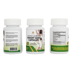Cápsulas adelgazantes con fórmula natural de garcinia cambogia del fabricante OEM, producto para la pérdida de peso en adultos, que aumenta el metabolismo. - Product Image 4