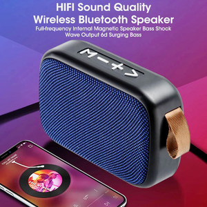 New Điện Tử Mini Vải Bass Loa Siêu Trầm Quà Tặng Loa Với FM Đài Phát Thanh TF MP3 Máy Nghe Nhạc Âm Thanh Không Dây Loa Di Động - Product Image 2