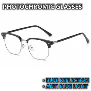 Lunettes de soleil photochromiques avec sourcil polarisé <span class=keywords><strong>anti</strong></span>-éblouissement TR lunette carrée photogray <span class=keywords><strong>anti</strong></span> <span class=keywords><strong>reflet</strong></span> femme lunettes <span class=keywords><strong>anti</strong></span> lumière bleue - Product Image 5