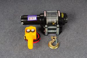 4500Lbs באיכות גבוהה 12v 24v 48v 48v להניף חשמלי קטן להתכופף סירה פלדה 12 מ 'גובה הרמה המרבי מנוף משאית - Product Image 6