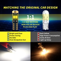 Ampoule LED Canbus T5 2016 6SMD W3W W1.2W, éclairage intérieur de voiture, lampe d'avertissement du tableau de bord, indicateur, lampe d'instrument automobile, 12V