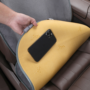 Housse de coussin de siège de voiture en cuir PU accessoire de confort ultime pour Toyota pour Camry & Land Cruiser avant - Product Image 5