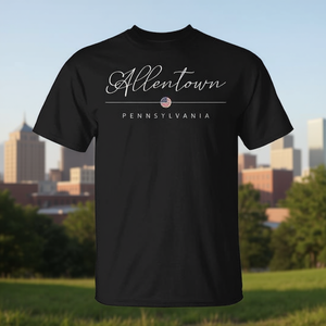 Camiseta promocional de Allentown, Pensilvania, con diseño de Allentown - Product Image 3