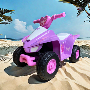 Venta caliente DLS bebé juguete mini ATV 4 ruedas Quad coche eléctrico 6V potencia playa buggy paseo en coches para niños de <span class=keywords><strong>3</strong></span> años para conducir - Product Image 6
