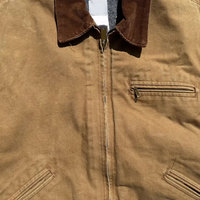 Veste de travail en toile de canard épaisse personnalisée pour homme, coupe décontractée, style utilitaire, effet vieilli, pour charpentier et chauffeur de camion