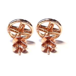 Superbes boucles d'oreilles tendance plaquées or rose 18 carats avec diamants SI taille brillant rond, bijoux pour fiançailles, mariage, anniversaire, fête - Product Image 3