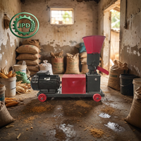 Nouvelle machine à granulés d'aliments flottants pour poissons, moteur électrique, certifiée CE, capacité 75-100 kg/h, 220V/380V pour