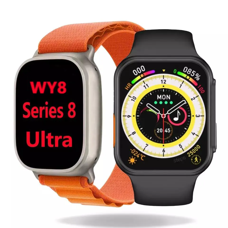 Wholesale Health2.05 Big Screen Bt Calling Tracking Smartwatch inteligente Sports Wristband Reloj Smart i Watch Series 8 Ultra
