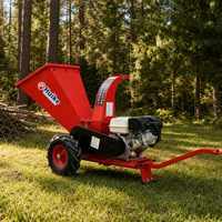 Broyeur de bois portable pour le traitement des branches d'arbres, le nettoyage des vergers et l'entretien paysager
