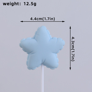 Decorazione per <span class=keywords><strong>Torta</strong></span> di Compleanno per Bambini - Topper per <span class=keywords><strong>Torta</strong></span> con Nome BABY in Stile Cartone Animato - Product Image 4