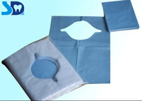 Bavoirs jetables pour patients