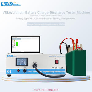 HeltecEnergy 9-99V Testeur de batterie 20A Charge 40A Capacité de décharge, Analyseur de cycle de vie de vieillissement - Product Image 1