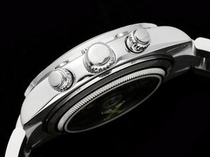 Reloj Mecánico de Lujo de Súper Calidad, 38 mm, Fábrica ADG, Acero 904, Movimiento ETA 4130, Zafiro Luminoso, Cronógrafo Esqueleto - Product Image 4