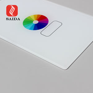 Panneau <span class=keywords><strong>en</strong></span> verre trempé avec <span class=keywords><strong>impression</strong></span> UV colorée de 3mm de conception d'<span class=keywords><strong>art</strong></span> numérique pour l'interrupteur mural de prise - Product Image 2