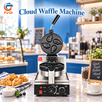 Machine à gaufres électrique de comptoir, rotative, pour les commerces de restauration rapide et les cafés