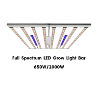 Lampe de culture LED Liweida 720W à spectre complet en aluminium IP65 à haute intensité PPFD pour LM301H FCC pour la floraison