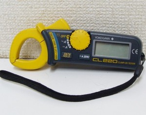 YOKOGAWA CL220 <b>Clamp</b> Meter 300A Current Tester 24mm Conductor Diameter III - Product Image 5