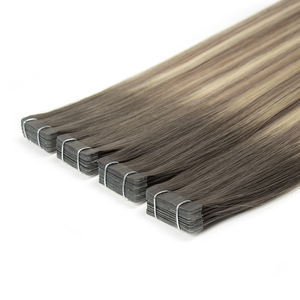 Extensions de cheveux à bandes adhésives Yuanzhen en gros, double épaisseur, Remy, 100 % cheveux humains - Product Image 4