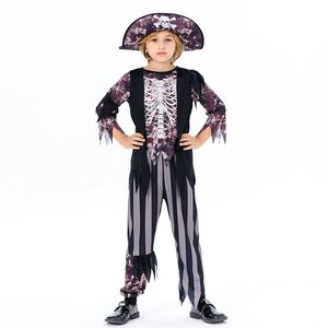 Costume da Pirata dei Caraibi per Bambini, Travestimento per Halloween, Gioco di Ruolo, Spettacolo di Fantasia - Product Image 3